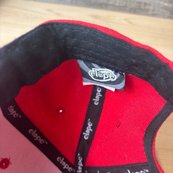 Elope Hat Cap Snapback Red Lego Building Blocks Brim Outdoors - Picture 10 of 11